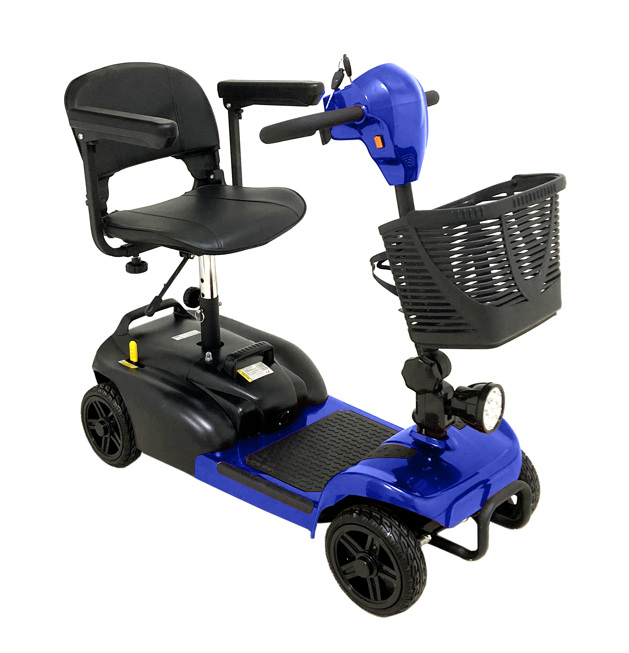 Scooter électrique 4 roues X-02 Bleu
