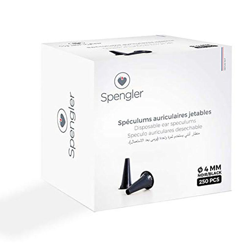 Speculum auriculaire Adulte Spengler 4 mm Boîte 250 pièces