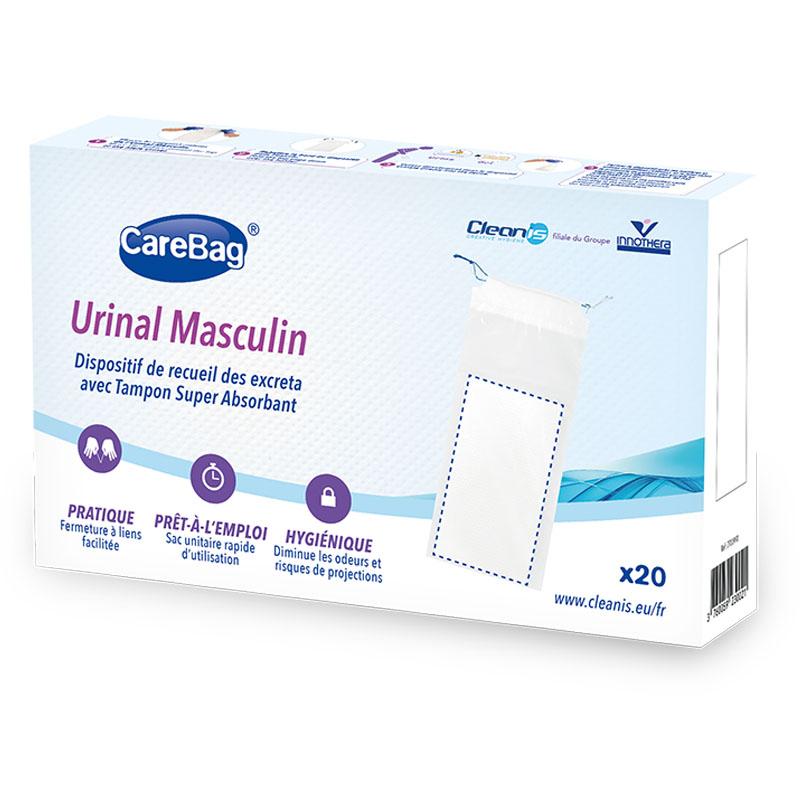 Urinal homme absorbant jetable CareBag