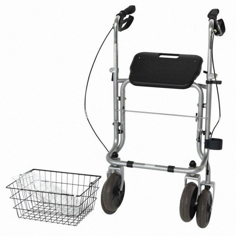 Déambulateur rollator Migo plié