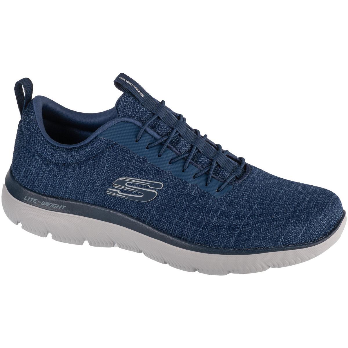 chaussure de confort skechers summits sorenz homme bleu