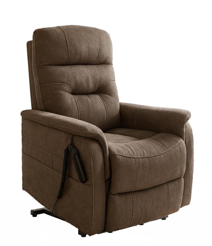 Fauteuil releveur Confort Plus 1 Moteur Chataîgnier