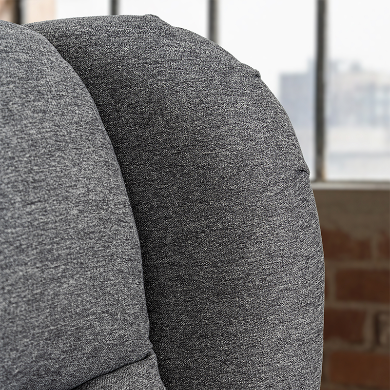 Fauteuil releveur EcoConfort 4 fonctions electriques Gris matiere