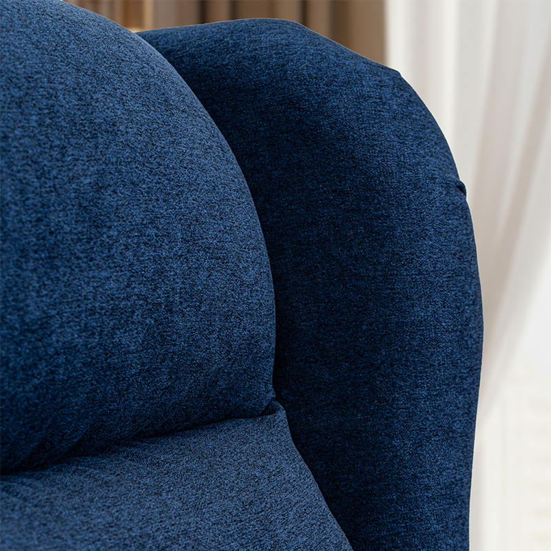 Fauteuil releveur Confort Ultra 4 fonctions Bleu matiere