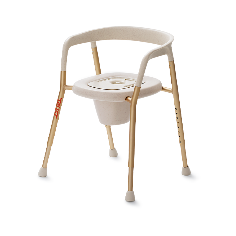 Seau avec couvercle et poignée de verrouillage pour la chaise percéeMobio