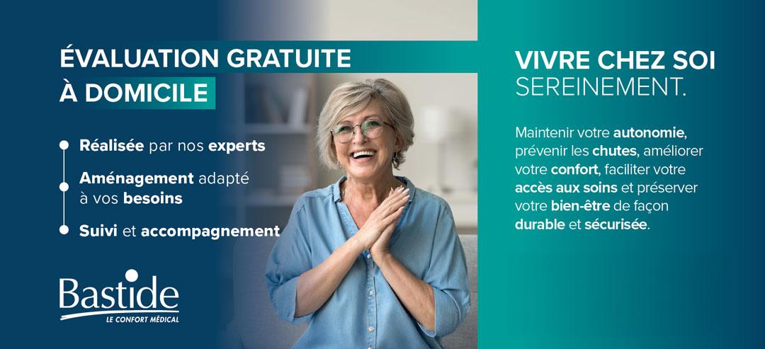 évaluation gratuite à domicile
