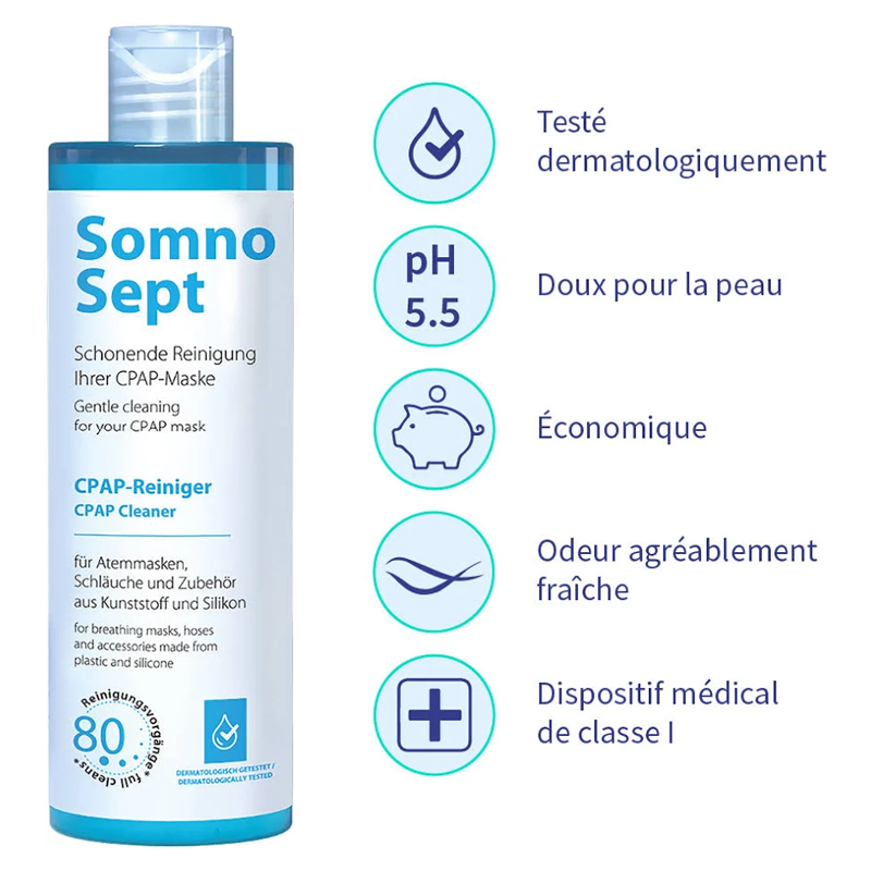 Nettoyant accessoires PPC 400ml Somnosept