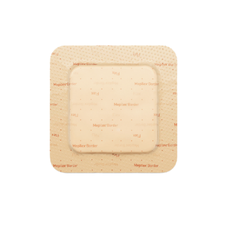 Pansement Mepilex border flex carré 7,5x7,5