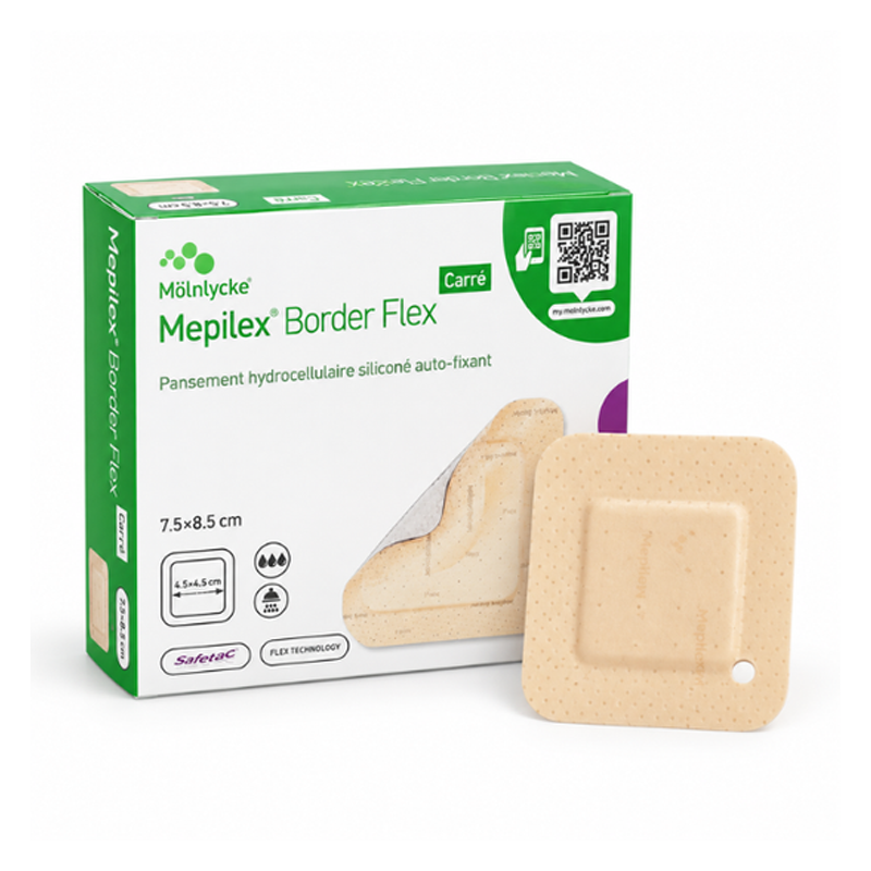 Pansement hydrocellulaire Mepilex