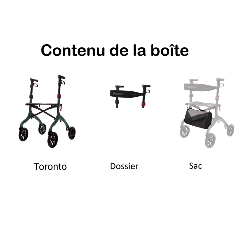 Déambulateur compact mobio