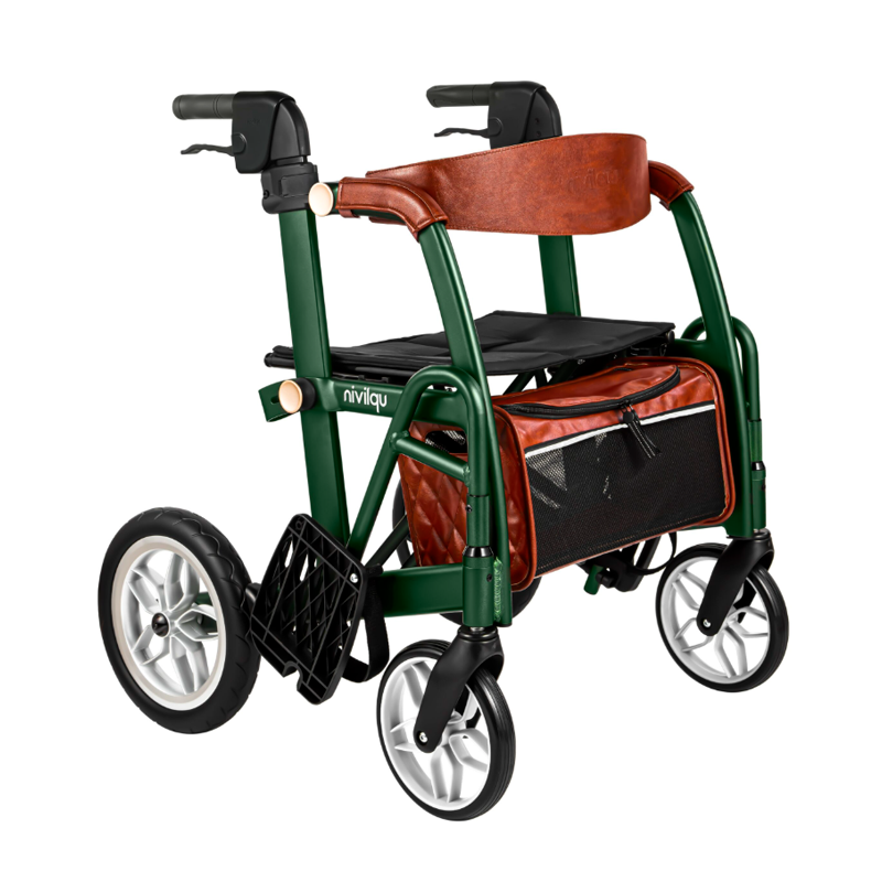 Déambulateur et chaise roulante