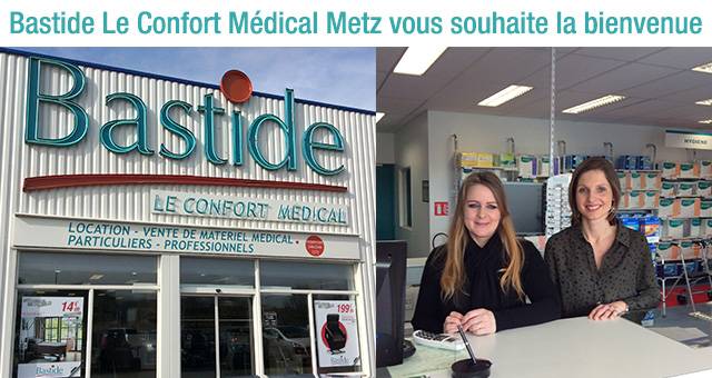 Bastide Le Confort Médical de Metz vous présente son magasin