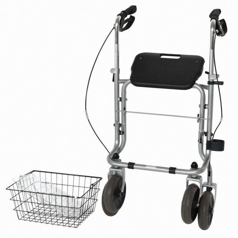 Déambulateur rollator Migo plié
