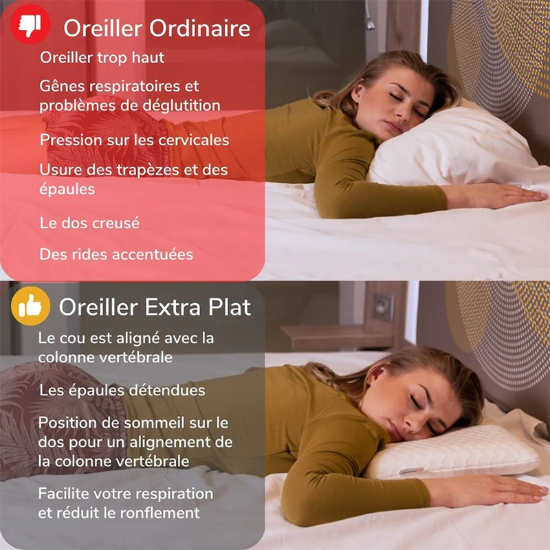 Inphysio Oreiller extra plat 3
