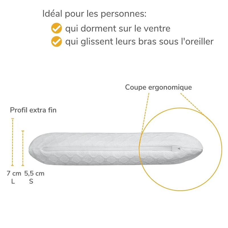 Inphysio Oreiller extra plat 4