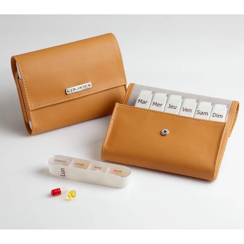 Pilulier semainier Pilbox Liberty camel