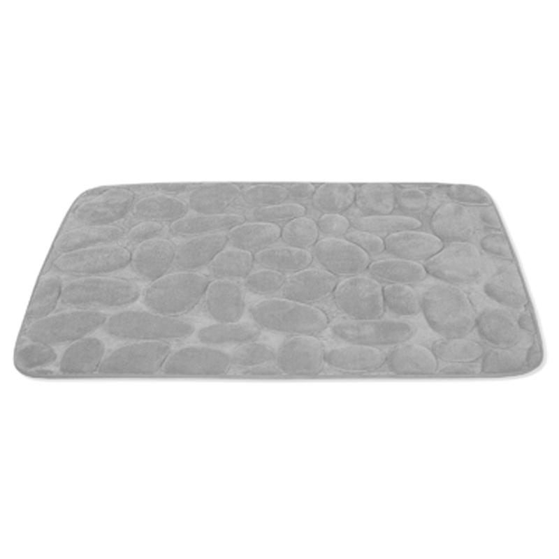 Tapis de bain galet Comfy XXL Gris
