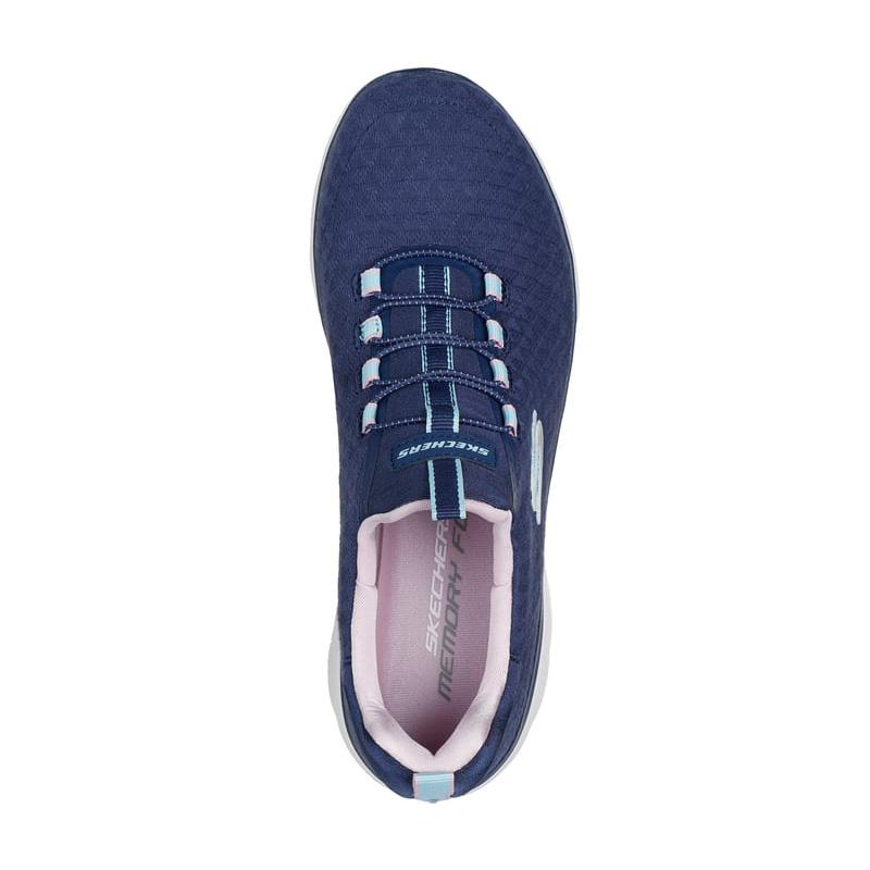 Baskets Skechers Summits Abstract Vision Bleu Femme 2