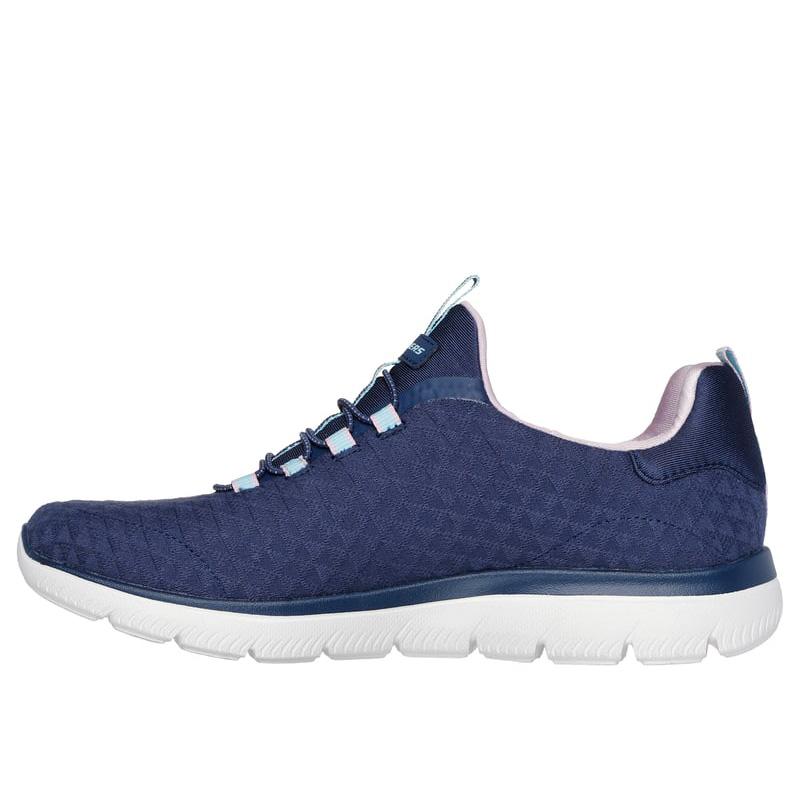 Baskets Skechers Summits Abstract Vision Bleu Femme 5