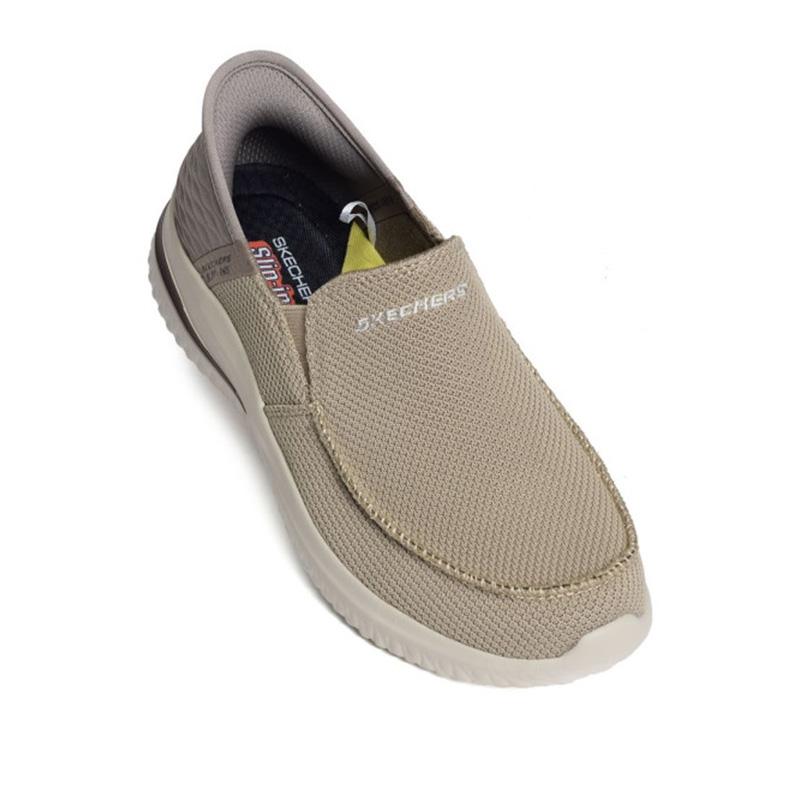 Baskets Sketchers Slip Ins Delson 3.0 Cabrino Beige 4