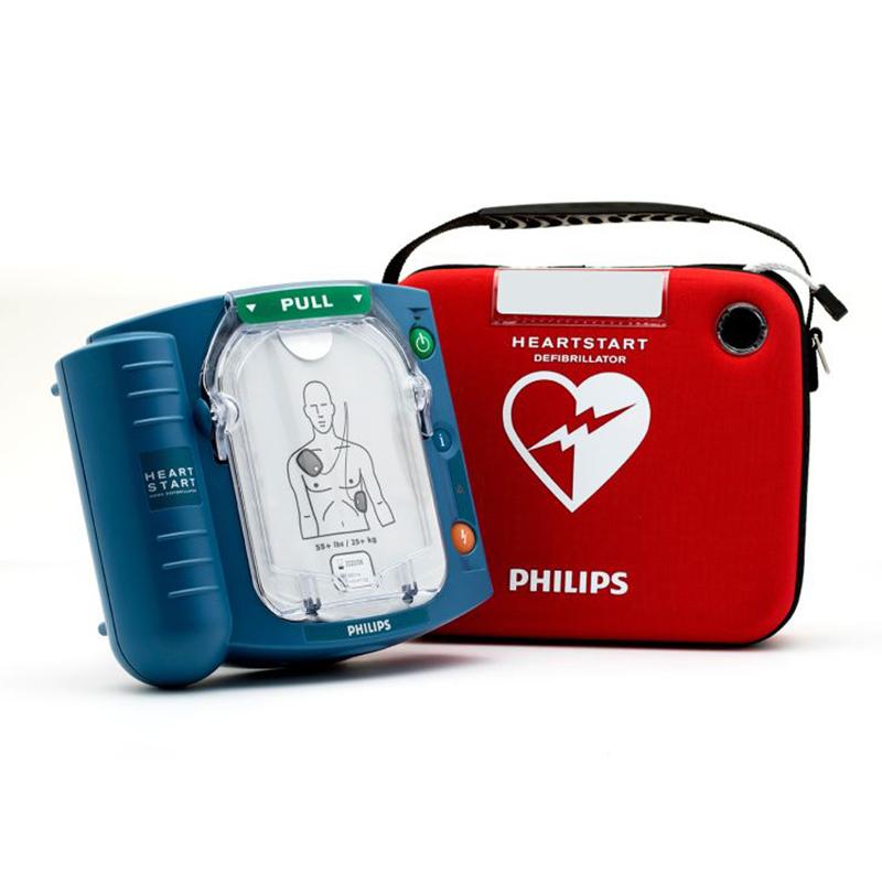 Défibrillateur Philips DSA HeartStart HS1 avec mallette