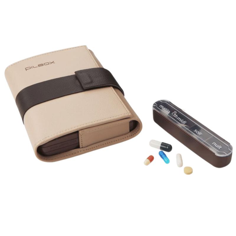 Pilulier Cardio Pilbox Rose poudré