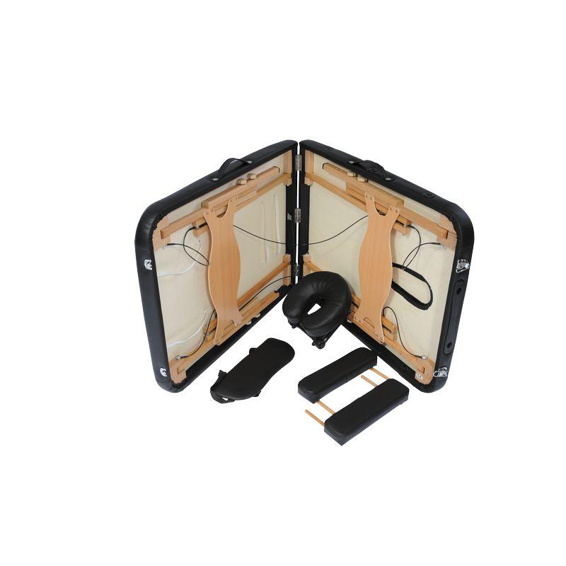 Table de massage KinBasic noire