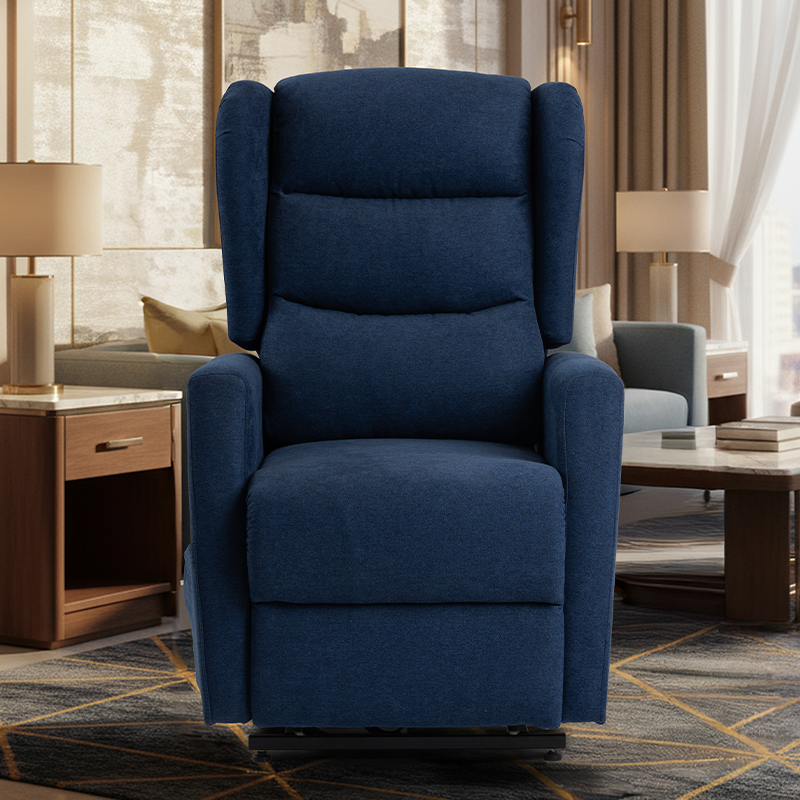 Fauteuil releveur Confort Ultra 4 fonctions électriques Bleu