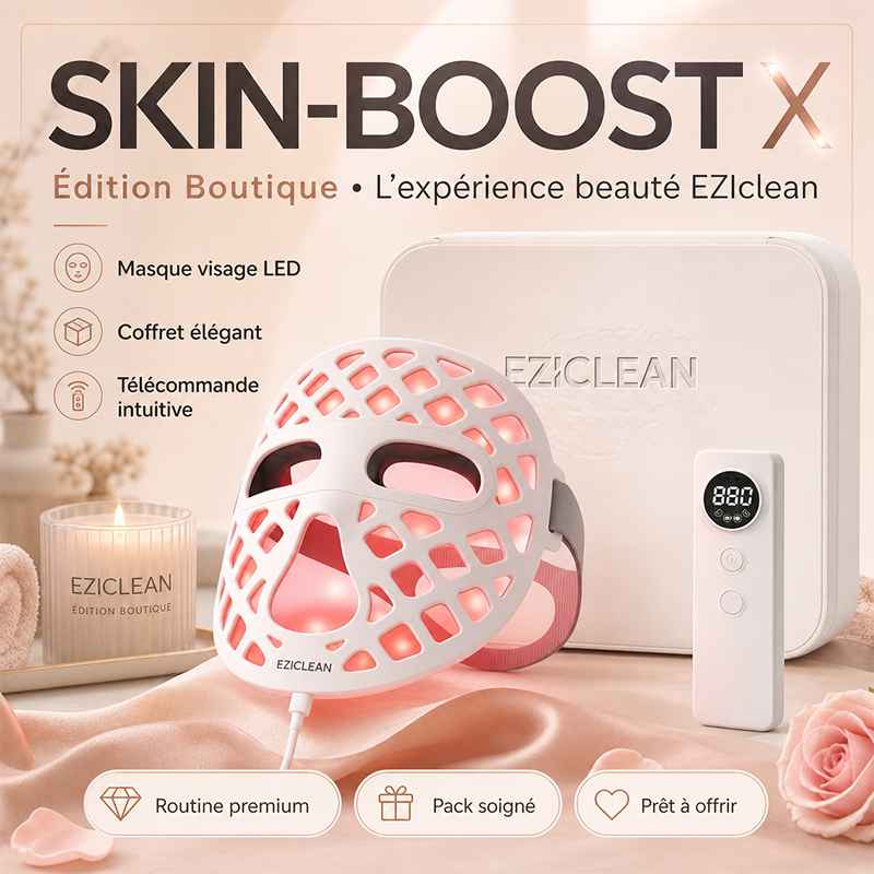 masque led visage