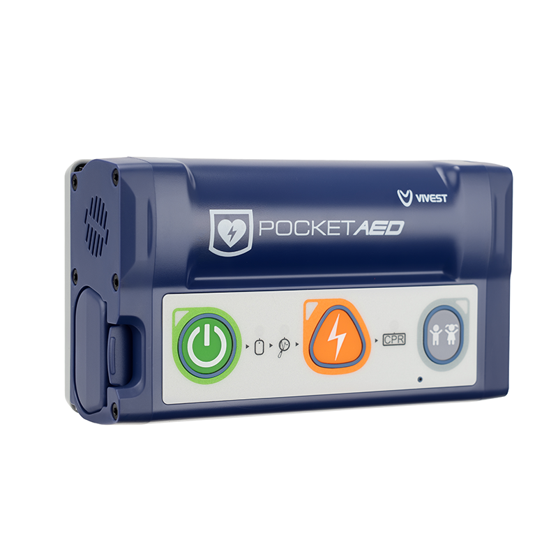 Défibrillateur semi-automatique externe de poche ViVest P3