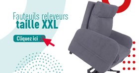 Fauteuils releveurs taille XXL
