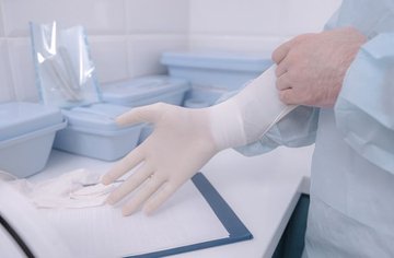 materiel professionnel gants en latex non poudres bastide le confort medical