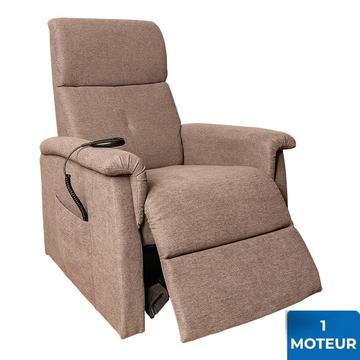 Fauteuil Releveur 1 Moteur Eco Confort Taupe