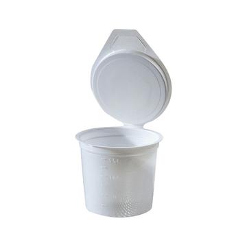 Crachoir en plastique avec couvercle Crachoir en plastique avec couvercle