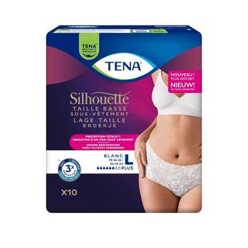 Sous-vêtement absorbant Tena Silhouette Plus Blanc - Taille L Sous-vêtement absorbant Tena Silhouette Plus Blanc - Taille L