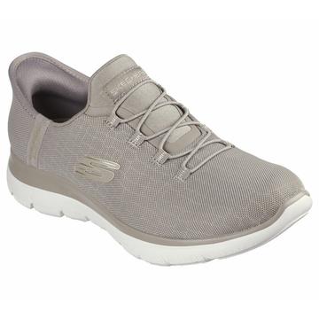 basket Skechers Slip ins Summits taupe chaussure de confort skechers spli-ins summits taupe