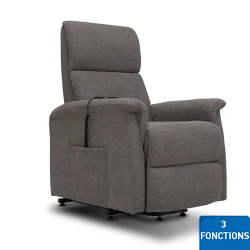 Fauteuil releveur Eco Confort 1 Moteur Gris Fauteuil releveur Eco Confort 1 Moteur Gris