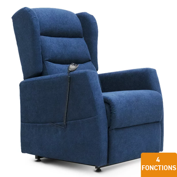 Fauteuil releveur Eco Confort 2 moteurs Bleu
