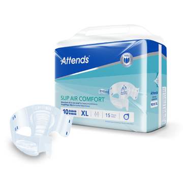Attends Slip Air Comfort 10 L incontinence urinaire sévère et/ou incontinence fécale
