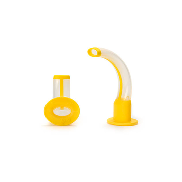 Canule de Guedel Monobloc, taille 3, ISO 9.0, jaune