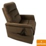 Fauteuil releveur Eco Confort 2 moteurs Châtaignier
