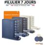 Pilulier grande contenance 7 jours