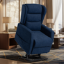 Fauteuil releveur Eco Confort 2 moteurs Bleu fonction relax releveur