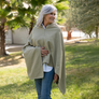 poncho chauffant sans fil lanaform