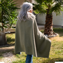 poncho chauffant nomade