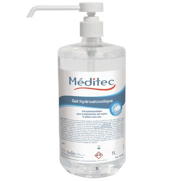 Gel hydroalcoolique MEDITEC 1 L