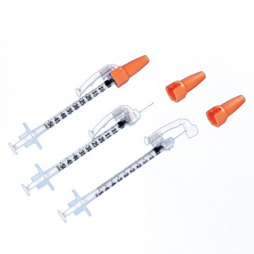 Seringues à insuline BD SafetyGlide 1ml aiguille 29G 12,7mm