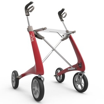Rollator carbon ultralight Mobio rouge